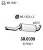 ASSO 60.6009 Middle Silencer